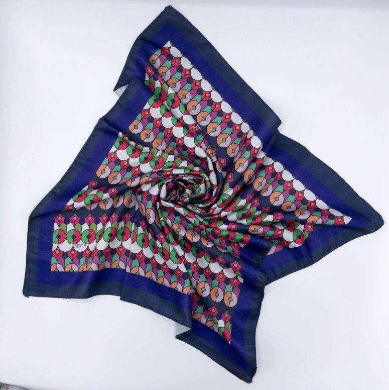 مینی اسکارف ارسی آبی - تصویر 2