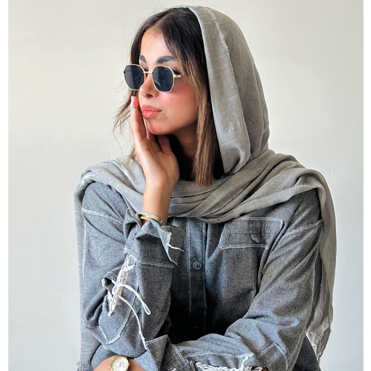 شال نخی حصیری توسی روشن