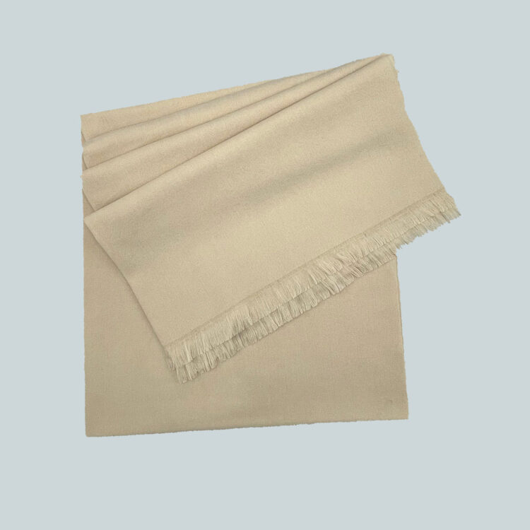 شال ساده کشمیر کرم